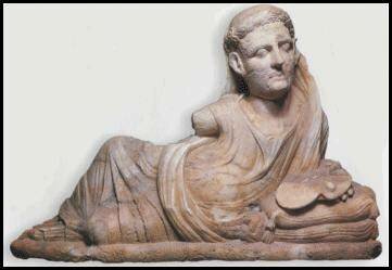 Coperchio di urna funeraria