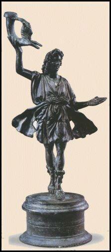 Statuetta di Lare da Pompei  