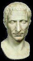 Cesare da giovane capellone