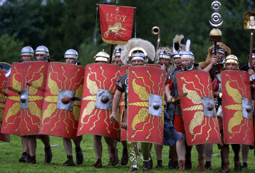 Marcia a colonna della Legio XIV